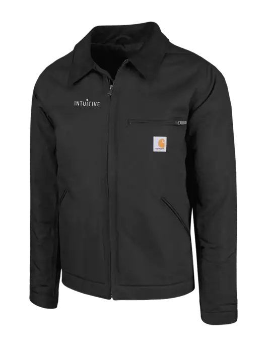 Carhartt Black Duck Detroit Jacket w/Intuitive Logo