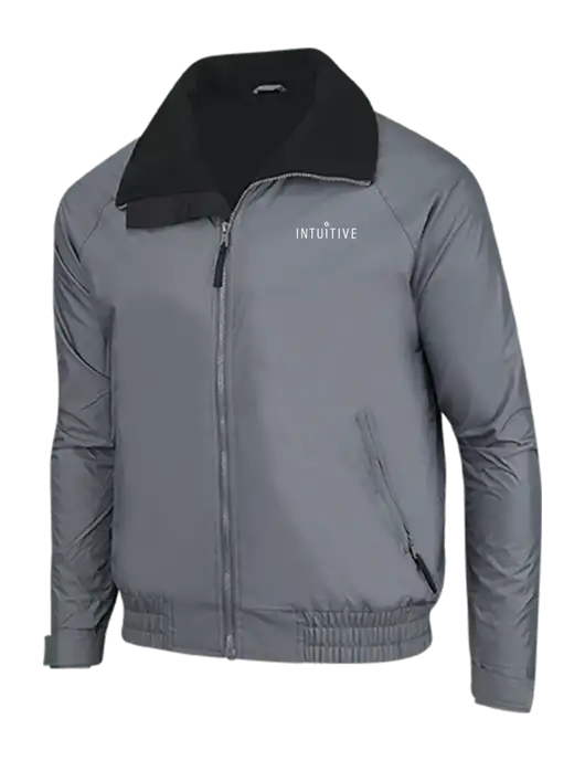 Dark Grey/Black Classic Competitor Jacket w/Intuitive Logo