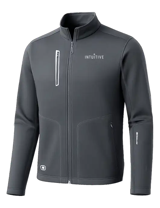 OGIO Dark Grey Endurance Fulcrum Full-Zip w/Intuitive Logo