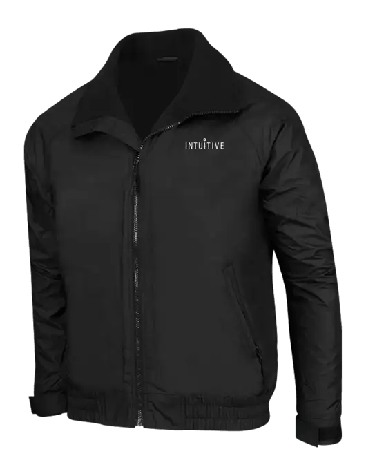 True Black/True Black Classic Competitor Jacket w/Intuitive Logo