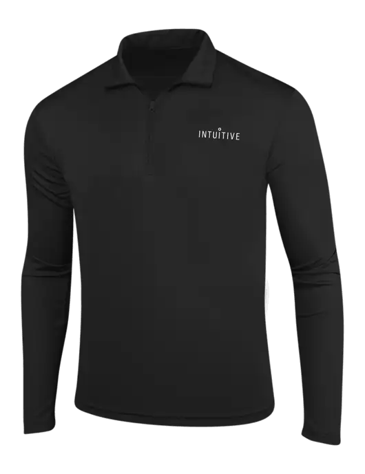 Black PosiCharge Competitor 1/4 Zip Pullover w/Intuitive Logo