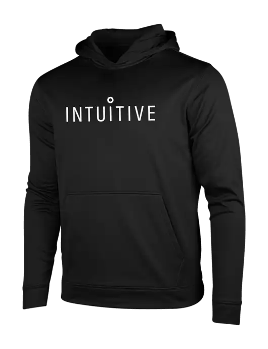 Black Fleece Sport-Wick Hooded Pullover w/Intuitive Logo