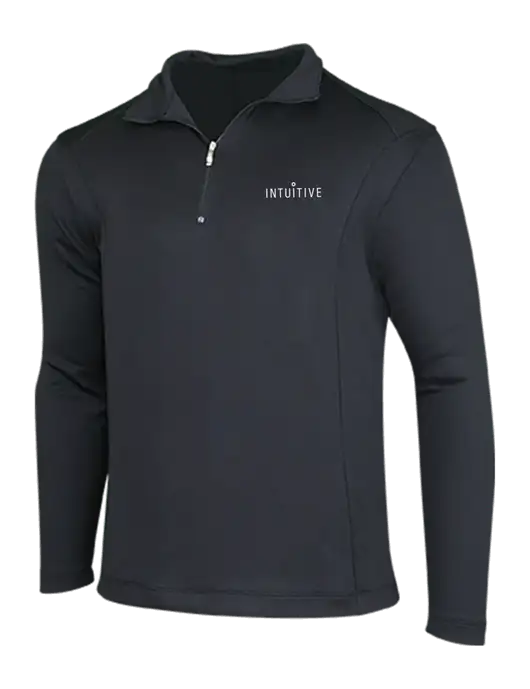 NIKE Black Sport Cover-Up w/Intuitive Logo
