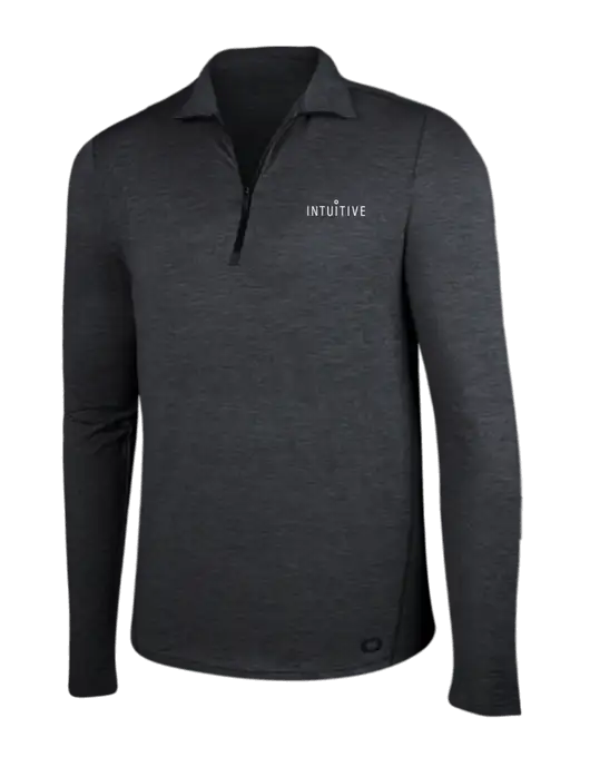 OGIO Blacktop Heather Endurance Force 1/4 Zip w/Intuitive Logo