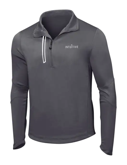 OGIO Gear Grey Endurance Fulcrum 1/4 Zip w/Intuitive Logo