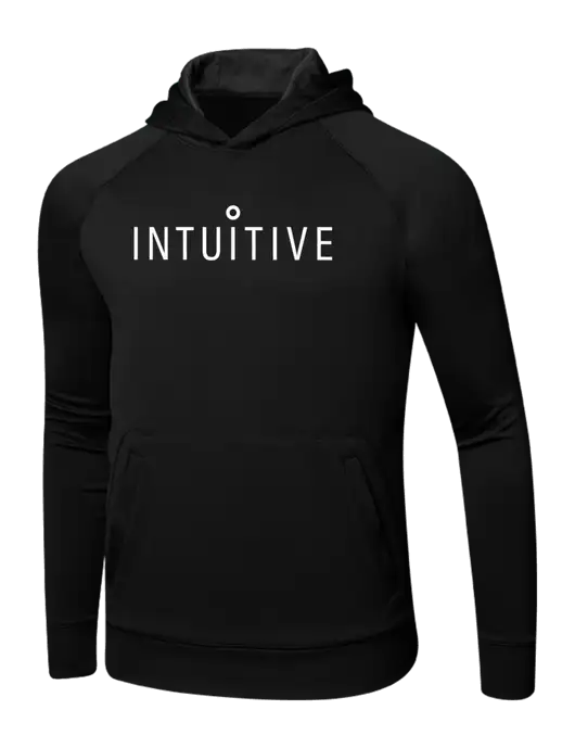 Tech Black Fleece Hooded Sweatshirt w/Intuitive Logo