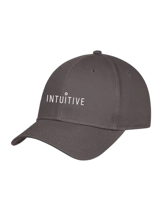 Charcoal Structured Cap Hook & Loop w/Intuitive Logo