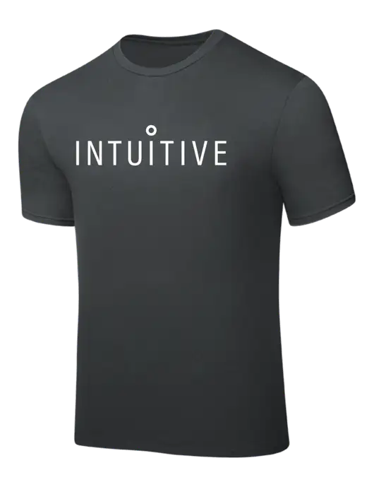 Dark Grey PosiCharge Competitor Tee w/Intuitive Logo