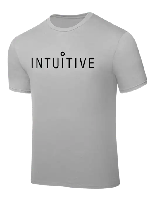 Silver PosiCharge Competitor Tee w/Intuitive Logo