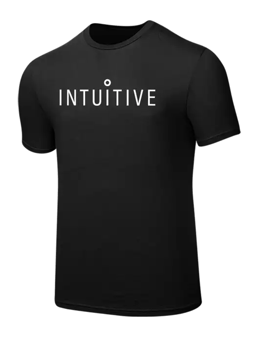 Seriously Soft Black T-Shirt w/Intuitive Logo