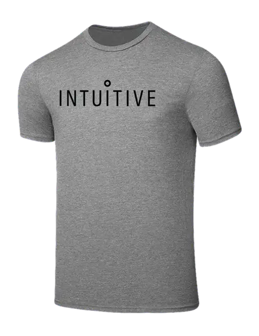 Seriously Soft Grey Frost T-Shirt w/Intuitive Logo