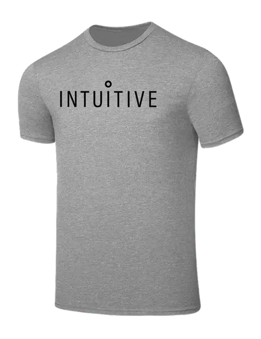 Seriously Soft Light Heather Grey T-Shirt w/Intuitive Logo