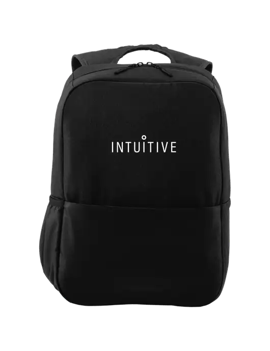 Access Square Laptop Black Backpack w/Intuitive Logo