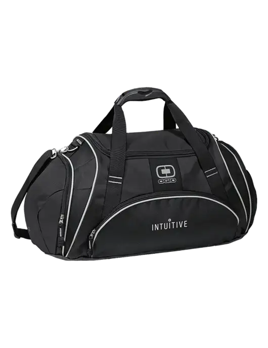 OGIO Black Crunch Duffel
 w/Intuitive Logo