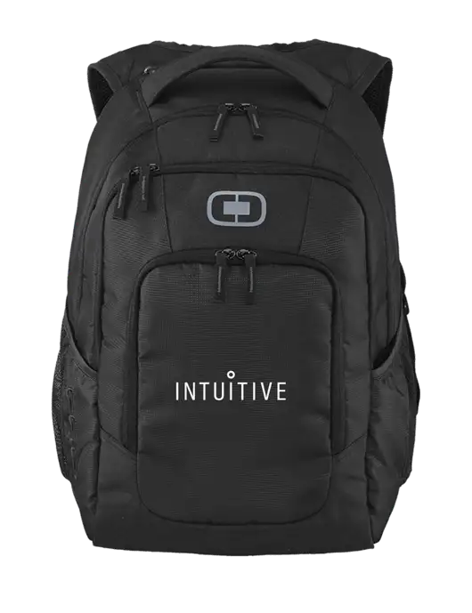 OGIO Black Logan Laptop Backpack
 w/Intuitive Logo